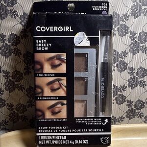 COVERGIRL Easy Breezy Brow Kit - Rich Brown